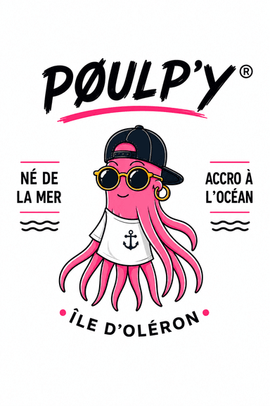 PØULP'Y – Badges, stickers et casquettes inspirés de l’univers marin